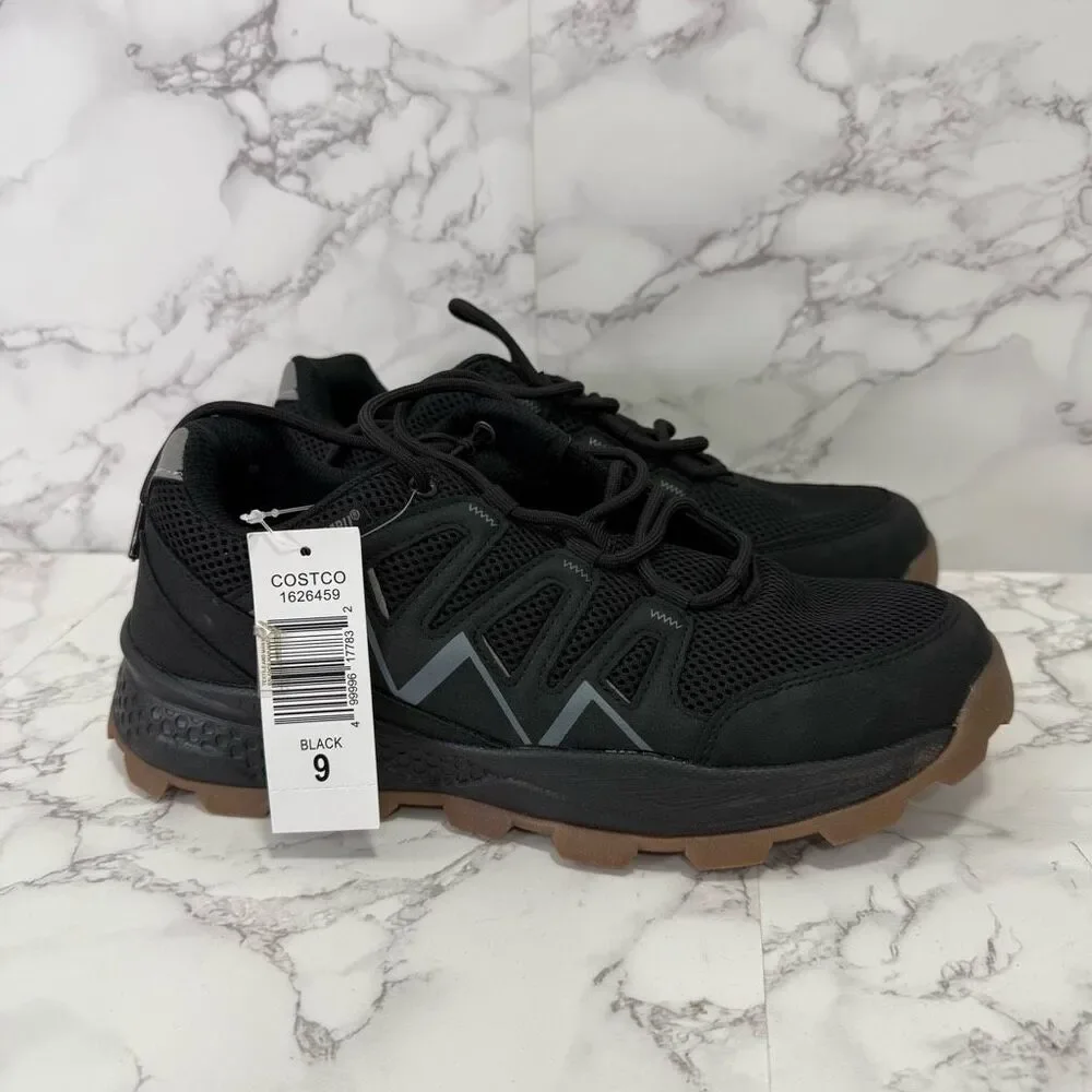 Khombu Men’s Hiking Boots sz 9  Black Cushioned NEW #  box 848